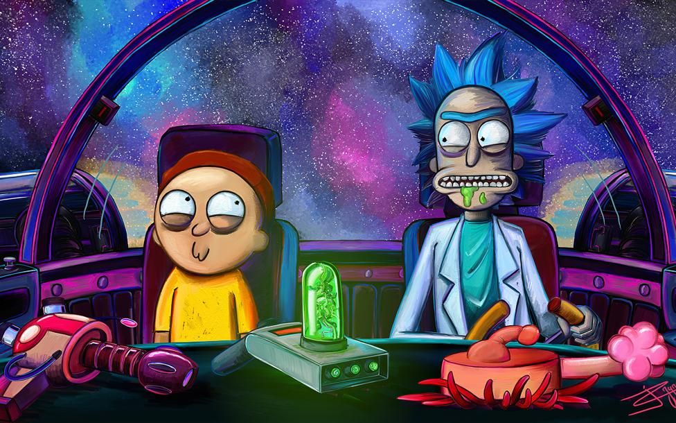 rick and morty wallpaper for all iphone models