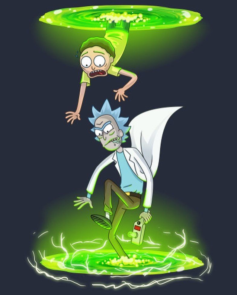 rick and morty wallpaper iphone 0021