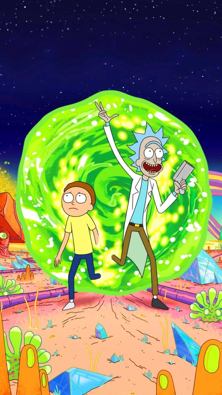 rick and morty wallpaper iphone 0030