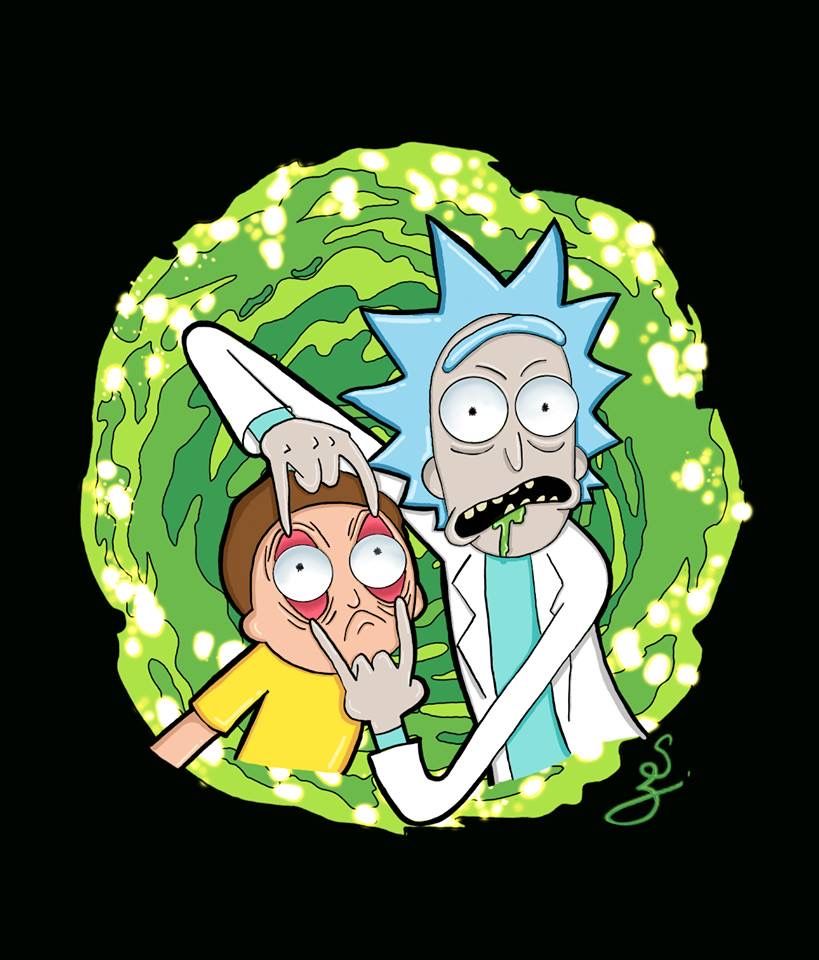 rick and morty wallpaper iphone 0039