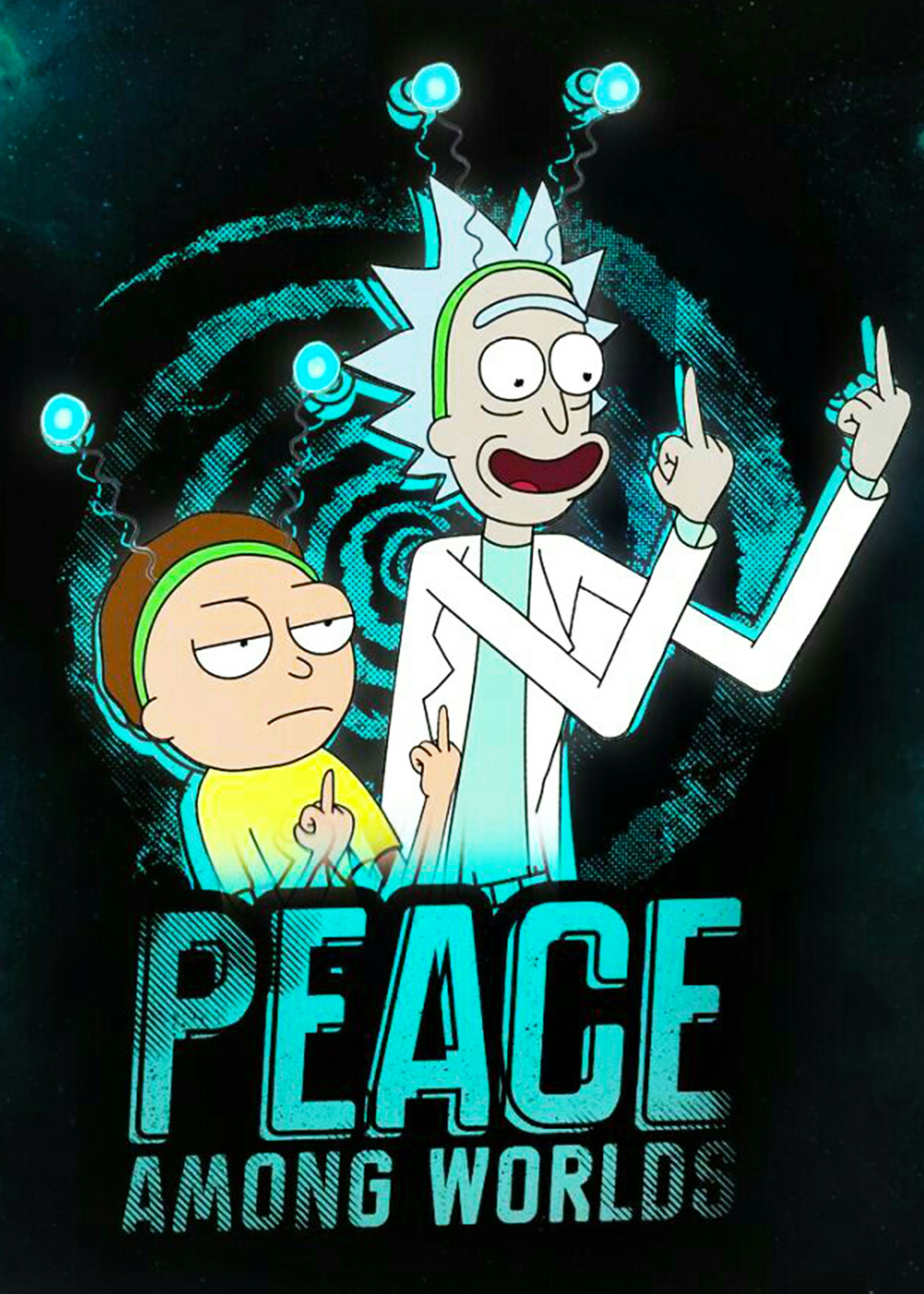 rick and morty wallpaper iphone 0097