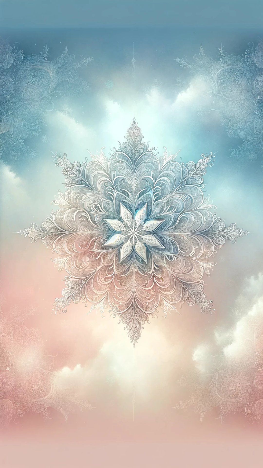 snowflake iphone wallpaper 0034