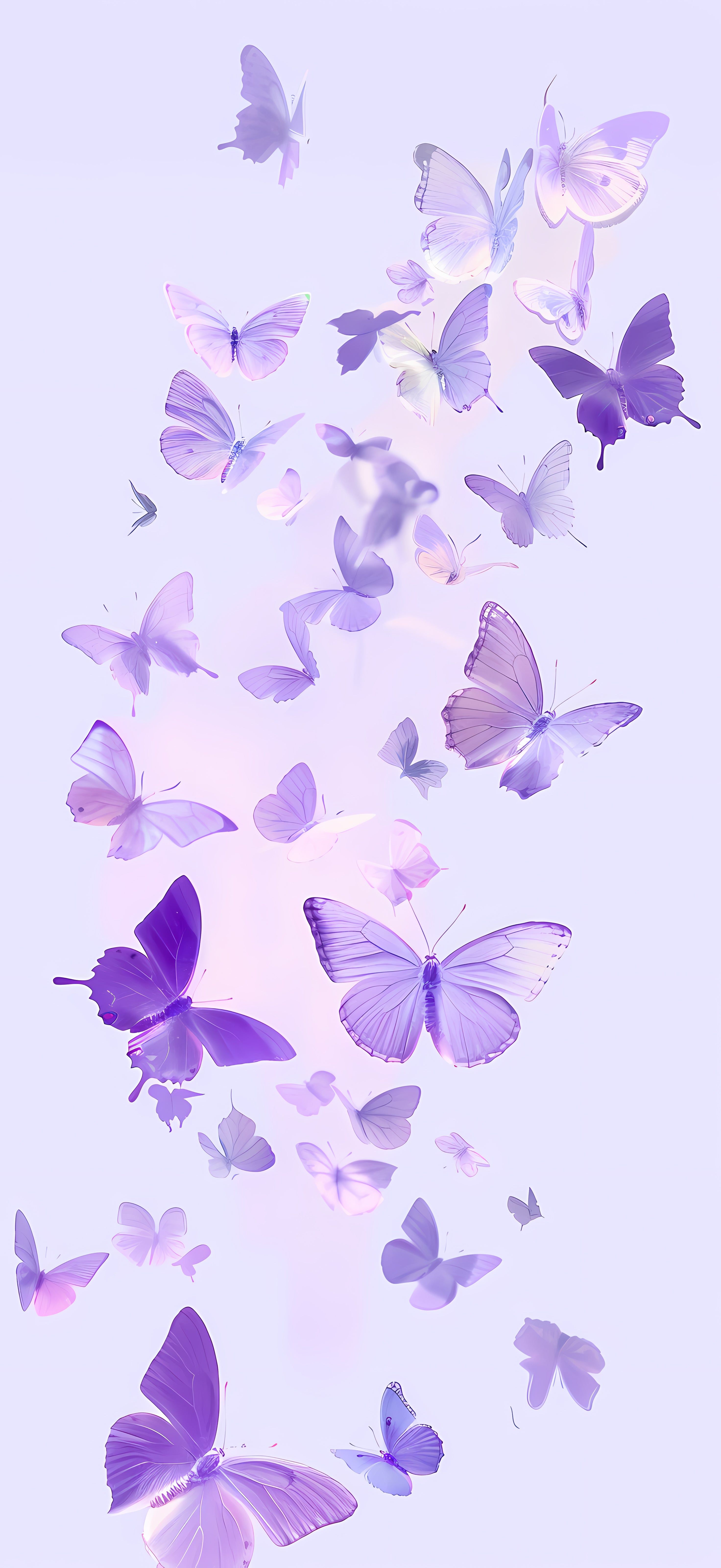 stunning iphone purple butterfly wallpaper collections