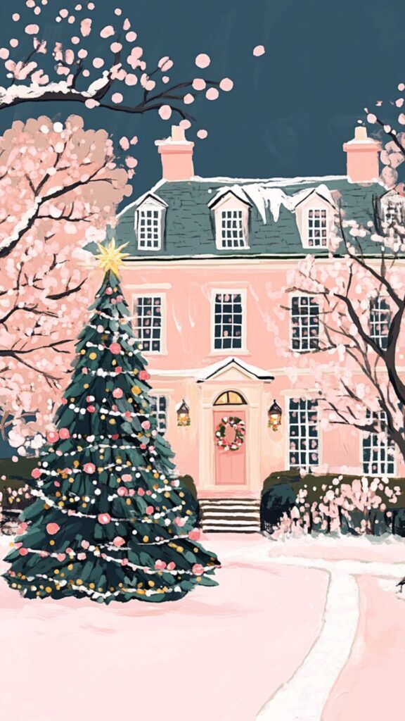 stylish girly winter wallpaper iphone graphics