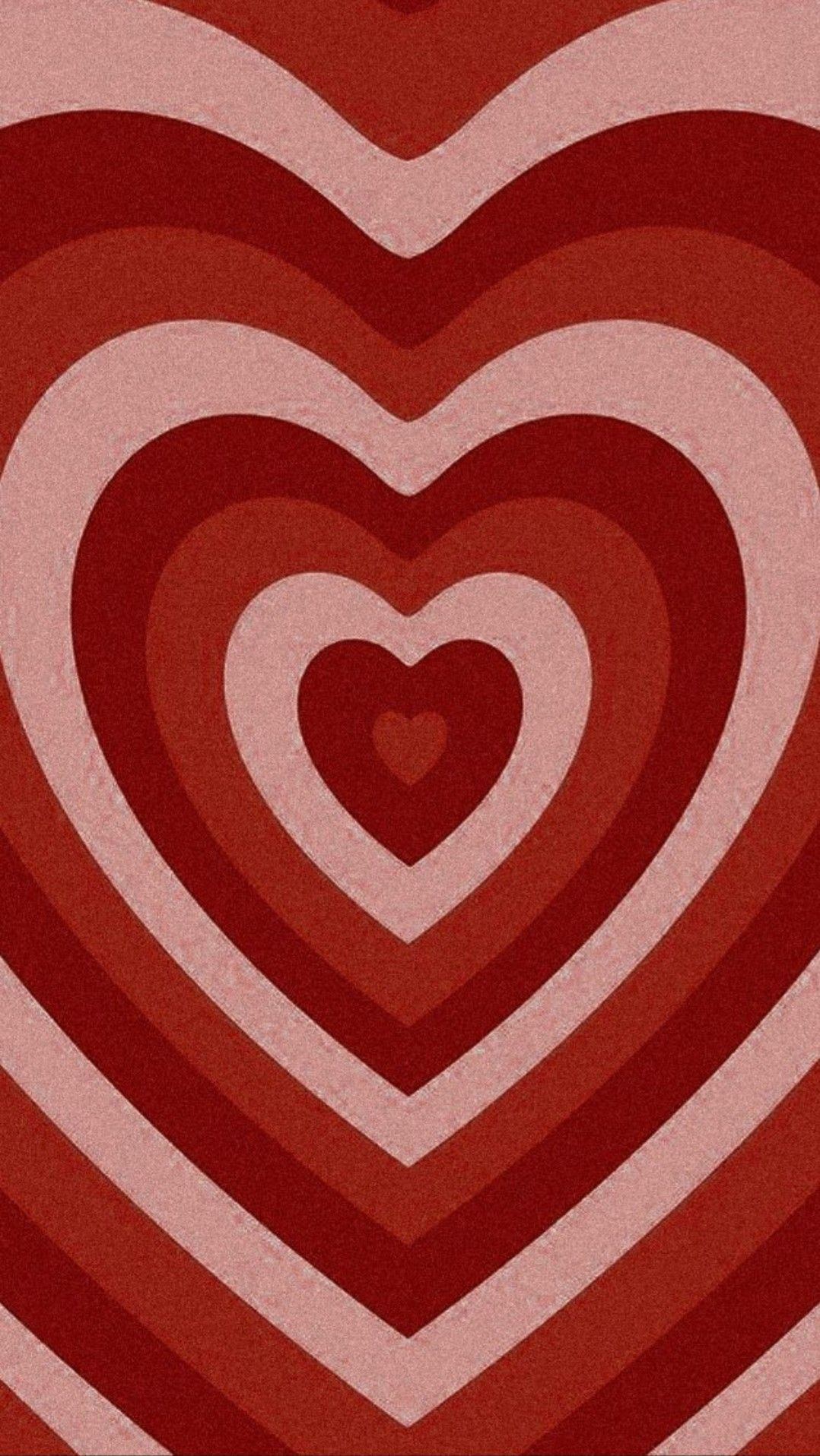 trendy cute red wallpaper for iPhone