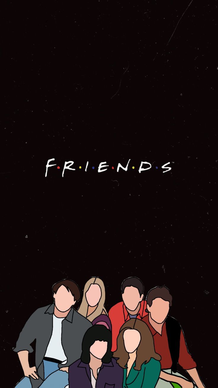 trendy friends wallpaper iphone