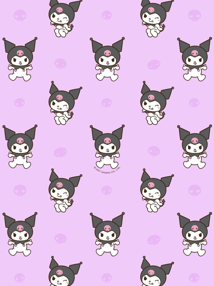 trendy kuromi wallpaper iphone