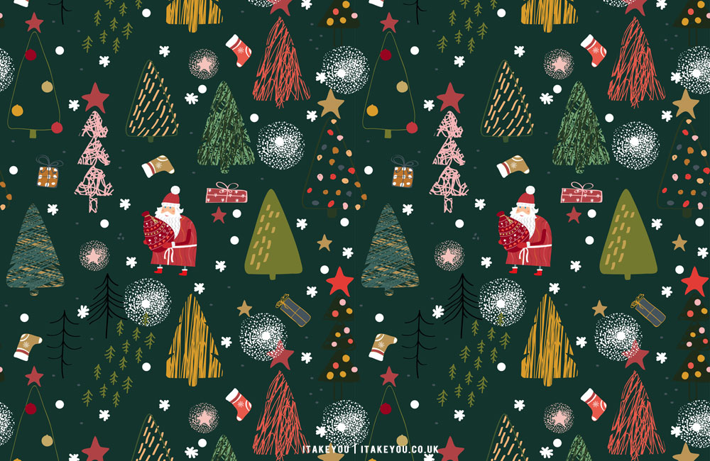 unique christmas backgrounds for iphone