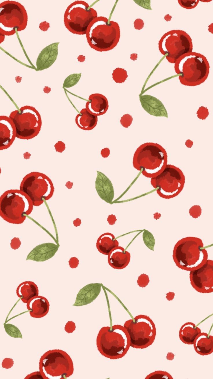 unique cute red wallpaper for iPhone