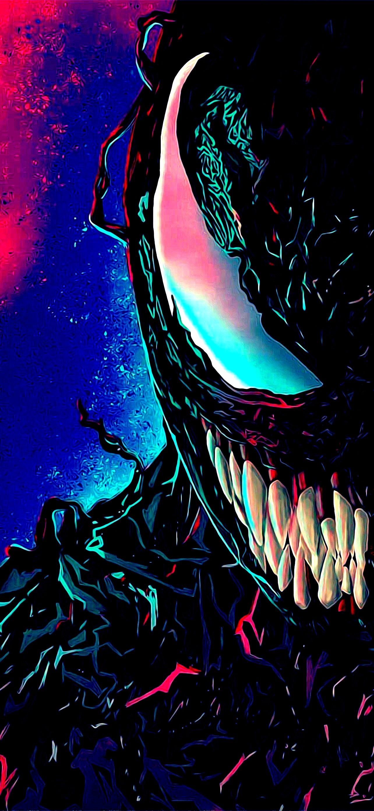 venom iphone wallpaper designs