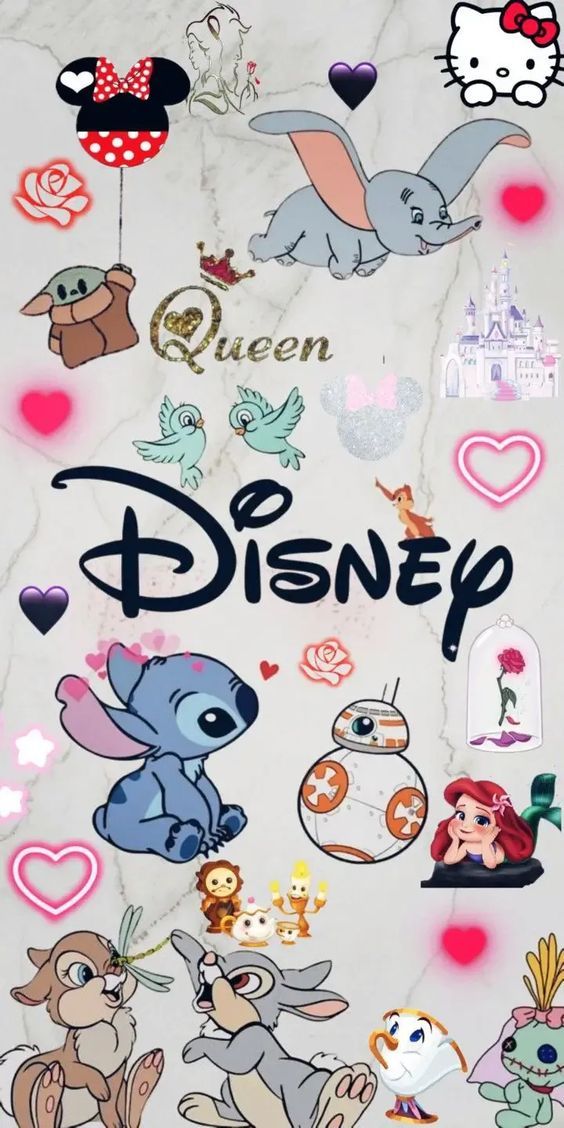 vibrant cute disney wallpaper for iphone