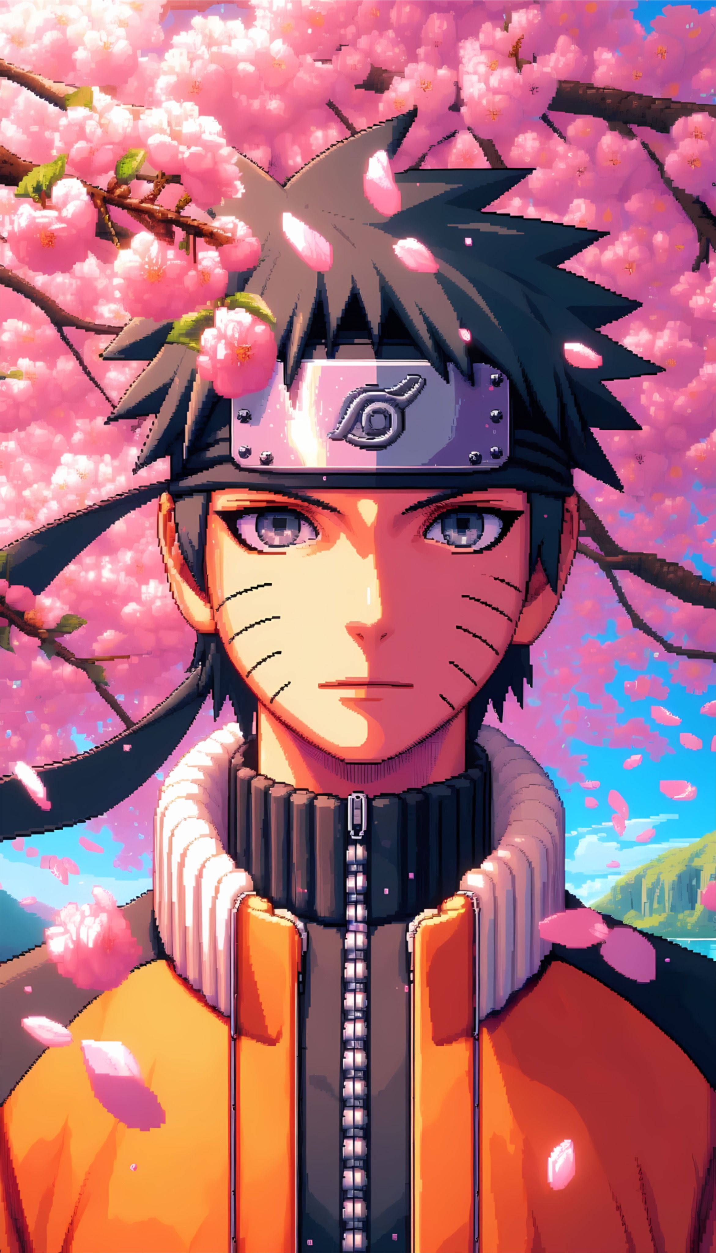 vibrant sasuke iphone naruto wallpaper