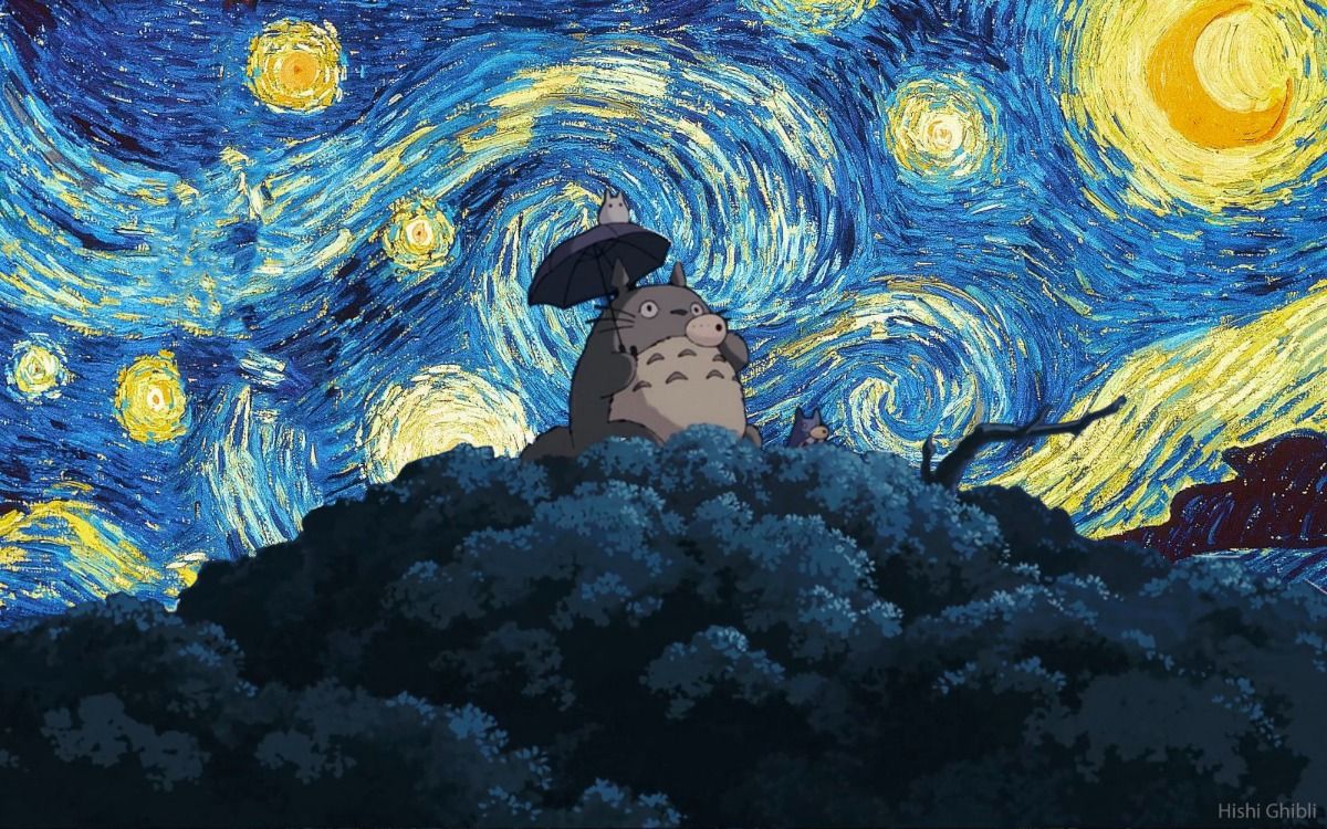 vibrant studio ghibli wallpaper iphone images